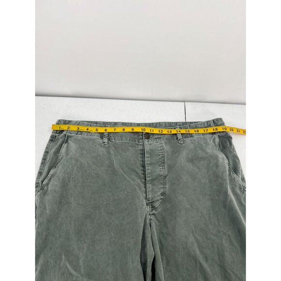 Men's Green Chinos - Picture 6 of 11